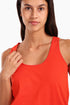 Tank top in cotton jersey